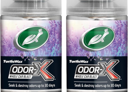 Turtle Wax Odor-X Whole Car Blast Enchanted Lavender 100ml (Pack of 2)