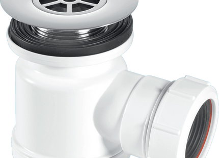 McAlpine STW7-RB 19mm Water Seal Shower Trap with Universal Outlet