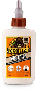 Gorilla PVA Wood Glue 118ml (Pack 3)