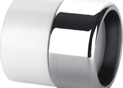 McAlpine ABS32/35G-CB Chrome Plated Brass Compression Straight Connector x ABS Solvent Weld