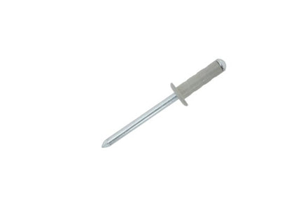 JRP Riveting Products 4.8 x 15mm Aluminium / Steel Dome Head Multigrip JRP Rivets - Goosewing Grey (Box of 500)