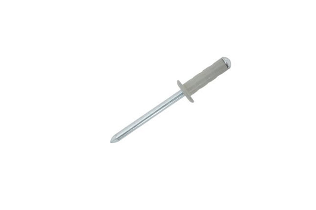 JRP Riveting Products 4.8 x 15mm Aluminium / Steel Dome Head Multigrip JRP Rivets - Goosewing Grey (Box of 500)