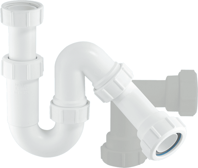 McAlpine SP10 1¼" 75mm Water Seal Tubular Swivel All One Trap