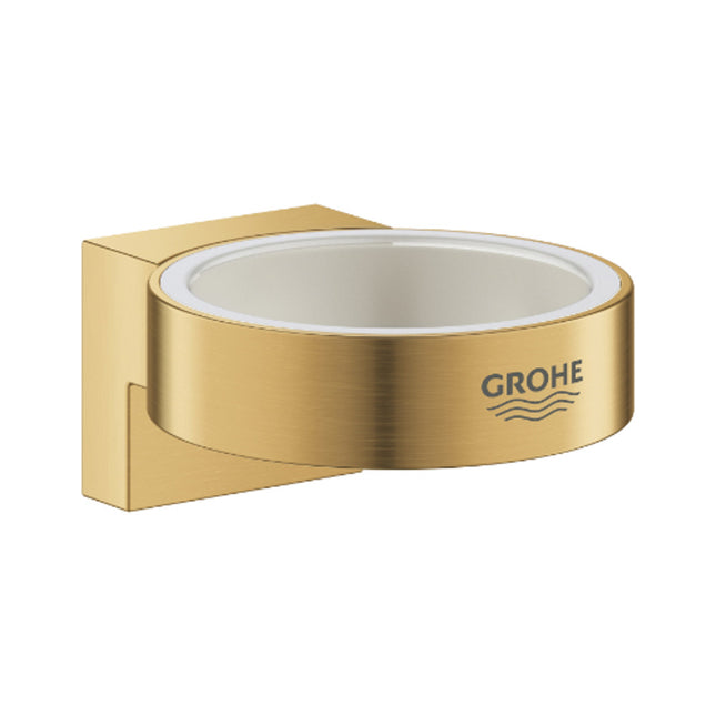 Grohe Holder For Glass/Dish/Dispenser Brushed - 41027GN0 - Stylish Bathroom Accessory