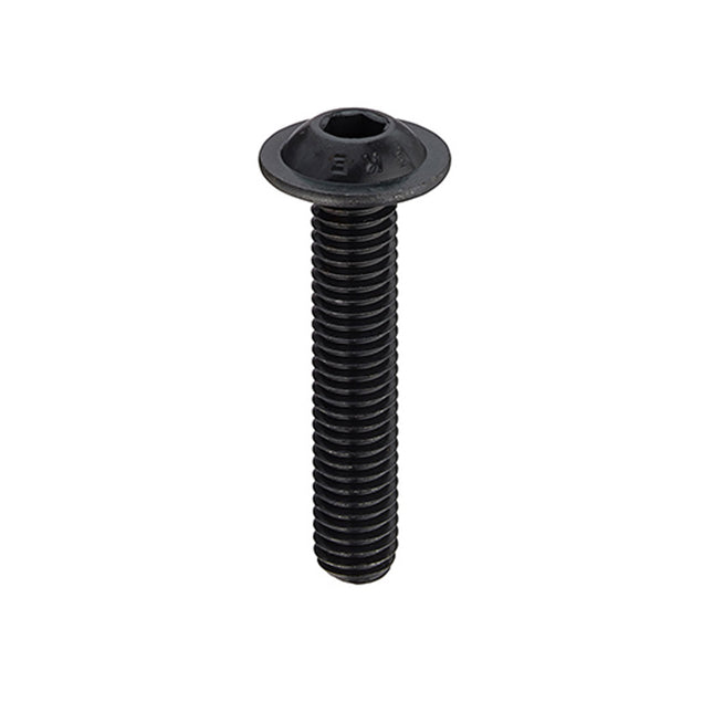Unifix Grade 10.9 Flange Socket Button Head Screws ISO 7380-2 Plain - M6 x 16 (Box of 200)