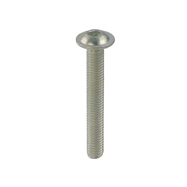 Unifix Grade 10.9 Flange Socket Button Head Screws ISO 7380-2 Bright Zinc Plated - M6 x 16 (Box of 200)