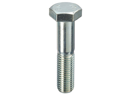 Unifix Grade 10.9 High Tensile Hexagon Bolts DIN 931 Bright Zinc Plated - M8 x 50 (Box of 200)