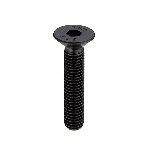 Unifix Grade 10.9 Socket Countersunk Head Screws DIN 7991 Plain - M6 x 25 (Box of 200)