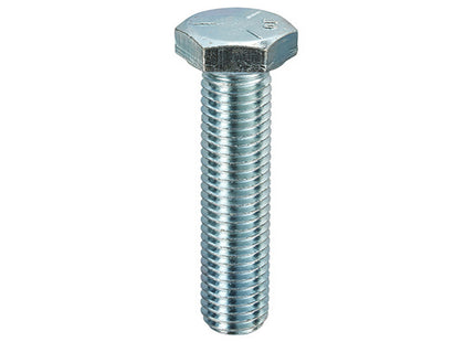 Unifix Sae Grade 5 Unc Hexagon Setscrews ANSI B18.2.1/Bs 1768 Bright Zinc Plated - 1/4-20 Unc x 3/4 (Box of 500)