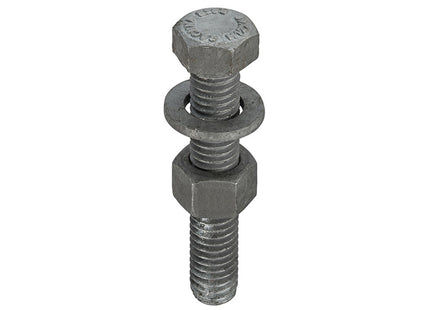 Unifix CE Marked Assembled ISO 4017 8.8 Galvanised Set/Nut/Washer - M12 x 30. (Box of 200)
