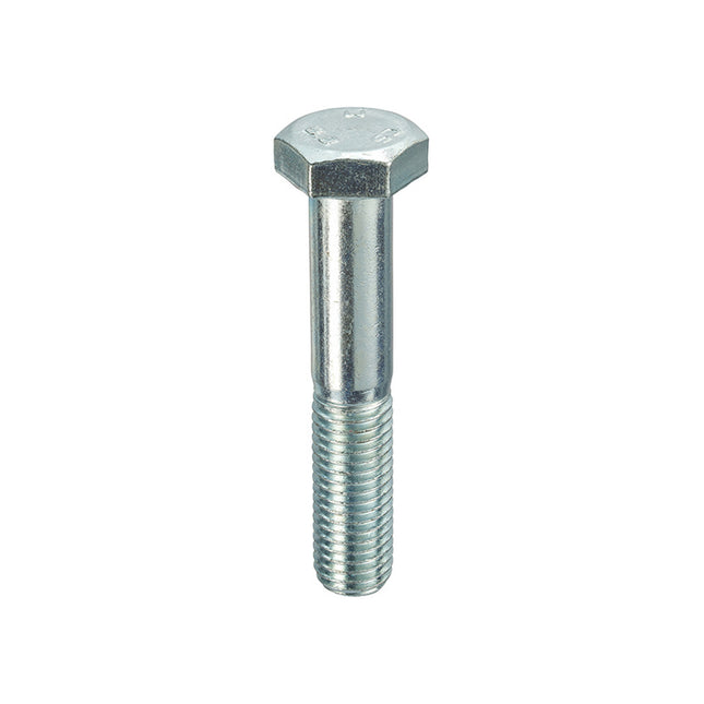 Unifix Grade 8.8 High Tensile Hexagon Bolts DIN 931 Bright Zinc Plated - M8 x 30 (Box of 200)