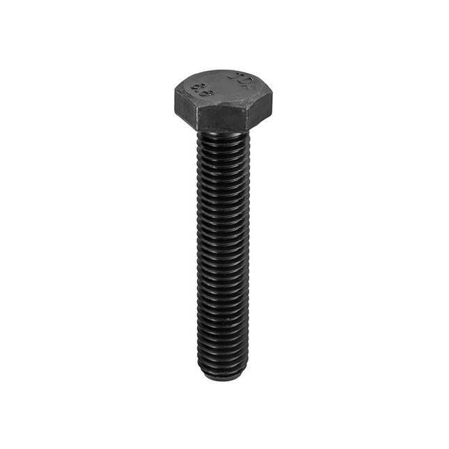Unifix Grade 8.8 High Tensile Hexagon Setscrews DIN 933 Plain - M8 x 35 (Box of 200)