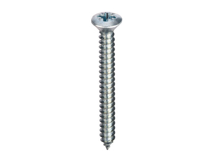 Unifix Self-Tapping Screws Pozi Raised Head AB DIN 7983-C-Z Bright Zinc Plated - 6G x 1/2" (3.5 x 13Mm) (Box of 1000)