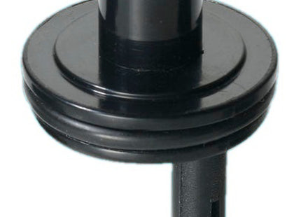 McAlpine BP1-CAP Black Plastic Captive Plug - 1½" diameter (for 1¼" waste)
