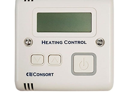 Consort Battery-Powered Run-Back Timer & Adjustable Thermostat SLVTB