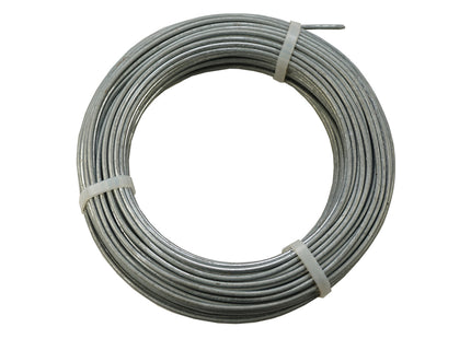 Unifix Spare Line Wire Galvanised 3.00mm x 75m - 9GALVCLFLW/015 for Chain Link Fencing