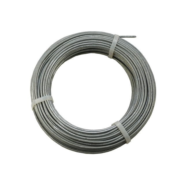 Unifix Spare Line Wire Galvanised 3.00mm x 75m - 9GALVCLFLW/015 for Chain Link Fencing