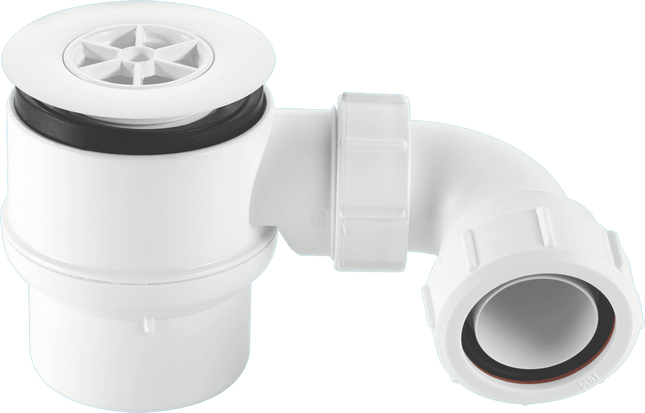McAlpine STW6-95 50mm Water Seal Shower Trap with Universal Outlet