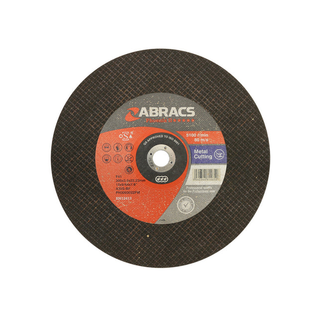Abracs Phoenix Ii Flat Metal Cutting Disc - 300 x 3.5 x 22mm (Box of 25)