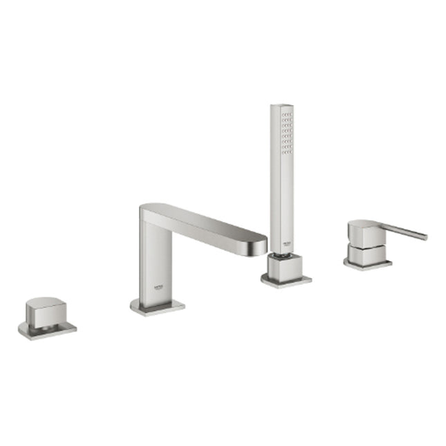 Grohe Groheplus 4H Bath Filler - Supersteel, 29037DC3 - Modern Design
