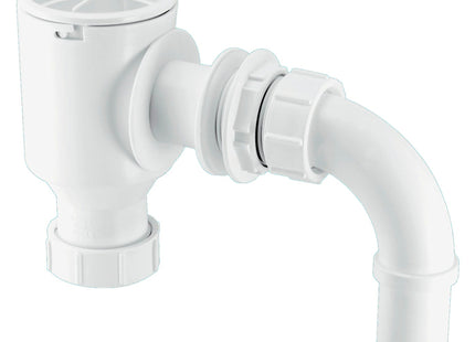McAlpine R45 1½" Complete Screened Tank Overflow Connector