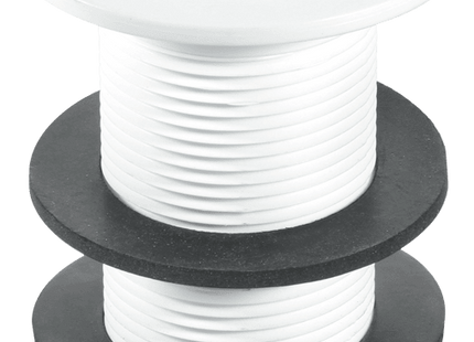 McAlpine W11 Tank Overflow; 70mm Flange x 3½" Tail Unslotted Waste without Overflow Grid