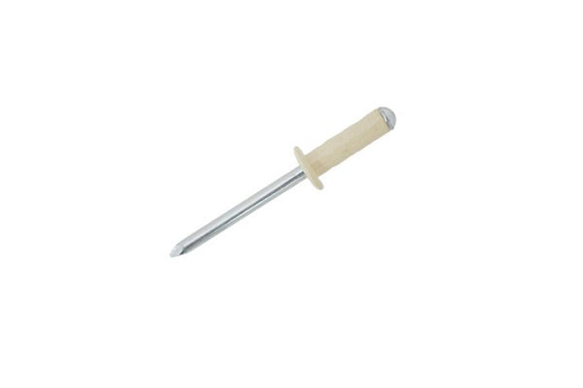 JRP Riveting Products 4.8 x 15mm Aluminium / Steel Dome Head Multigrip JRP Rivets - Honesty (Box of 500)