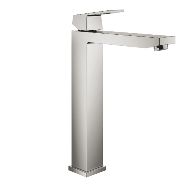 Grohe Eurocube Tall Basin Mixer Supersteel - 23406DC0 - Elegant Basin Tap