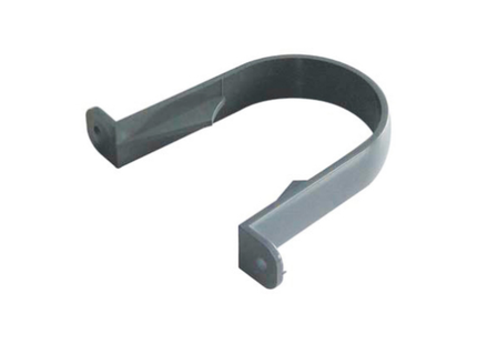 FloPlast 68mm Round Pipe Clip Grey