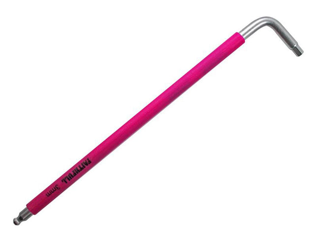 Faithfull Coloured Hexagon Key 3mm - S2 Steel - FAIHK3C