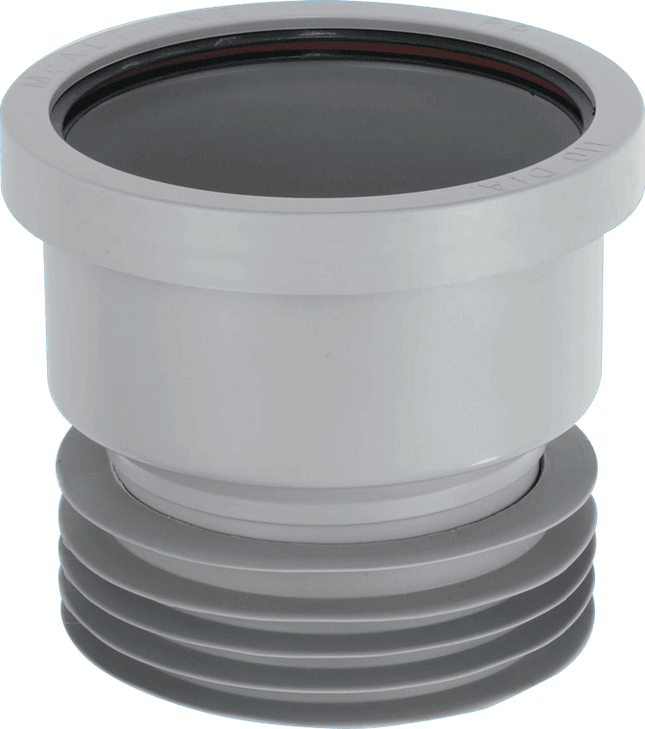 McAlpine DC1-GR Grey 4"/110mm Drain Connector