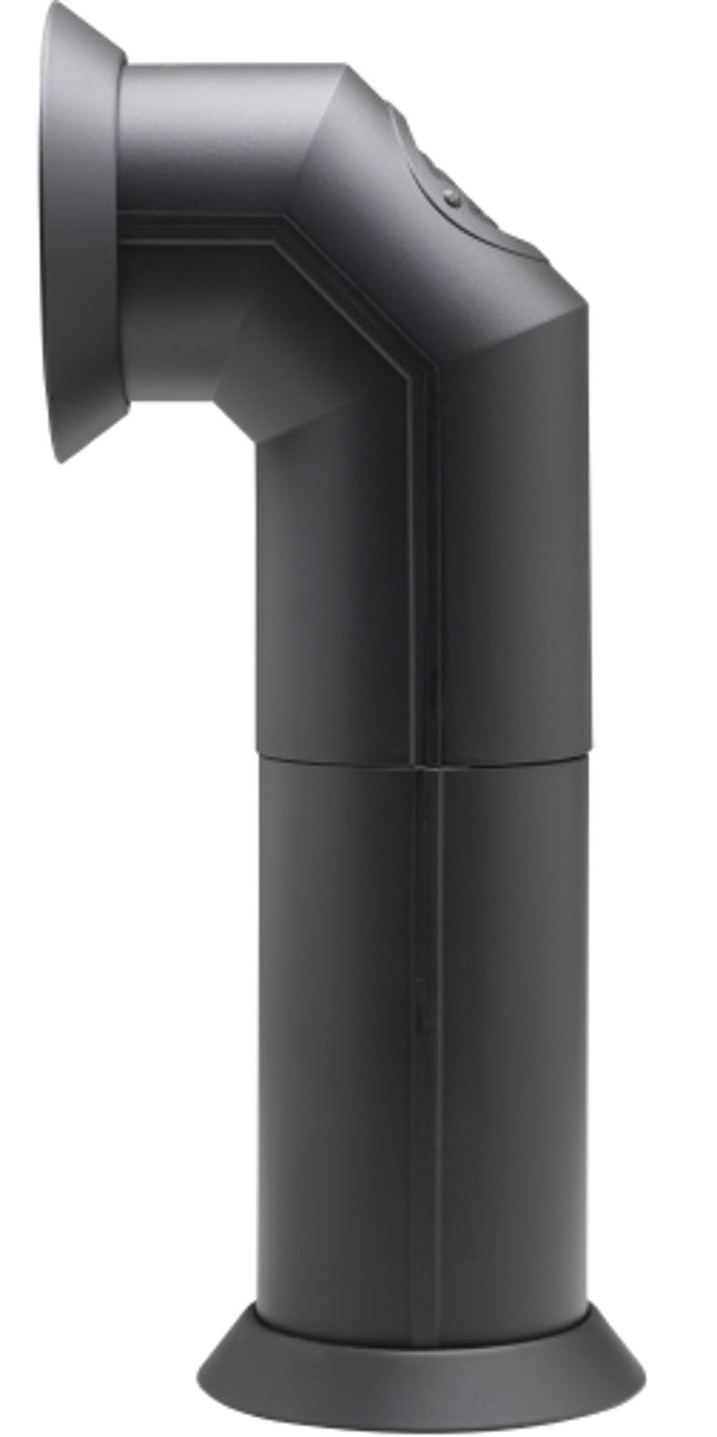 Dimplex Extendable Stove Pipe, Finished In Black. Compatible With Club, Springborne, Tango And Brayford Stoves.