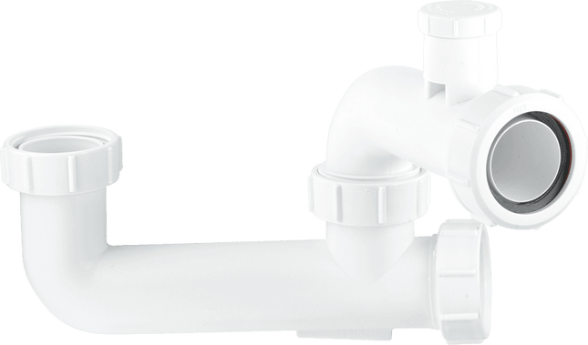 McAlpine SM10EV 60mm Seal Anti-Syphon Extended Body Bath Trap
