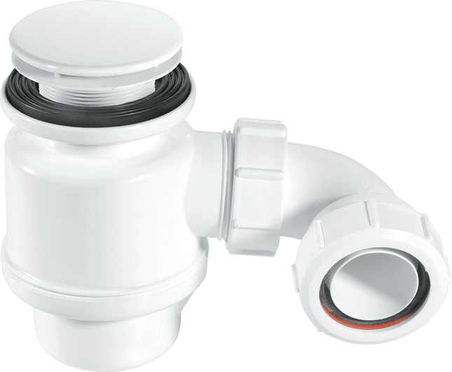 McAlpine STW2-M 50mm Water Seal Resealing Shower Trap with Multifit Outlet