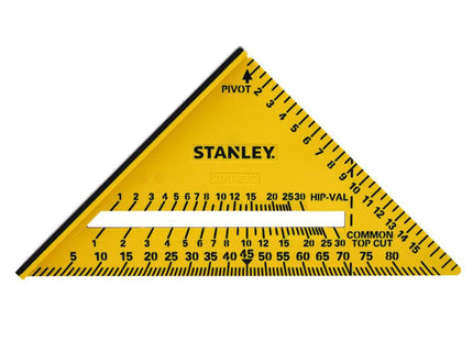 Stanley Hand Tools Quicksquare Dual Colour Abs Rafter Square 180Mm