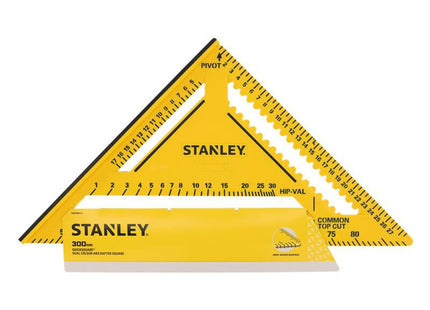 Stanley Hand Tools Quicksquare Dual Colour Abs Rafter Square 300Mm