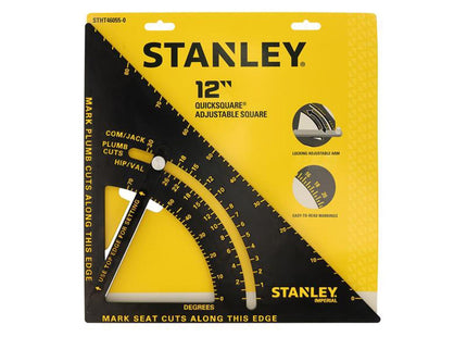 Stanley Hand Tools Imperial Adjustable Quicksquare 12In