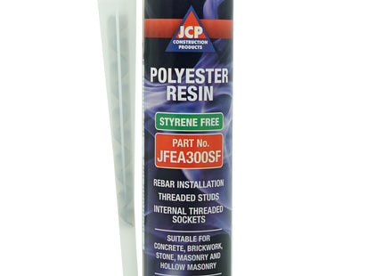 JCP Fixings Eta Option 7 Polyester Styrene Free Injection Resin CE - 300ml (Box of 12)