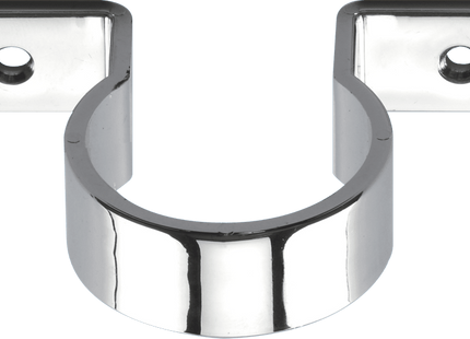 McAlpine Chrome Plated Plastic Pipe Clip 35mm S35-CP (Pack of 5)