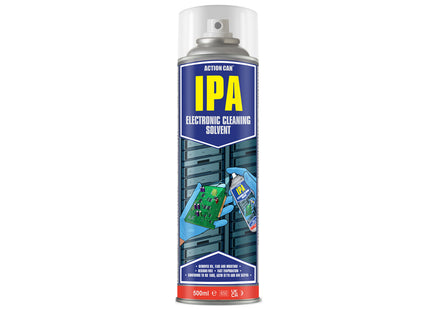 Action Can IPA Electronic Cleaning Solvent 500ml - Q99IPA0005000015000 - Electronics Cleaning