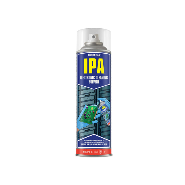 Action Can IPA Electronic Cleaning Solvent 500ml - Q99IPA0005000015000 - Electronics Cleaning