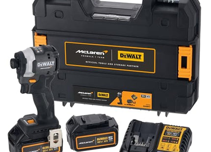 Dewalt Dcf85mp2t Mclaren F1 Xr Brushless 1/4In Impact Driver 18V 2 X 5.0Ah Li-Ion
