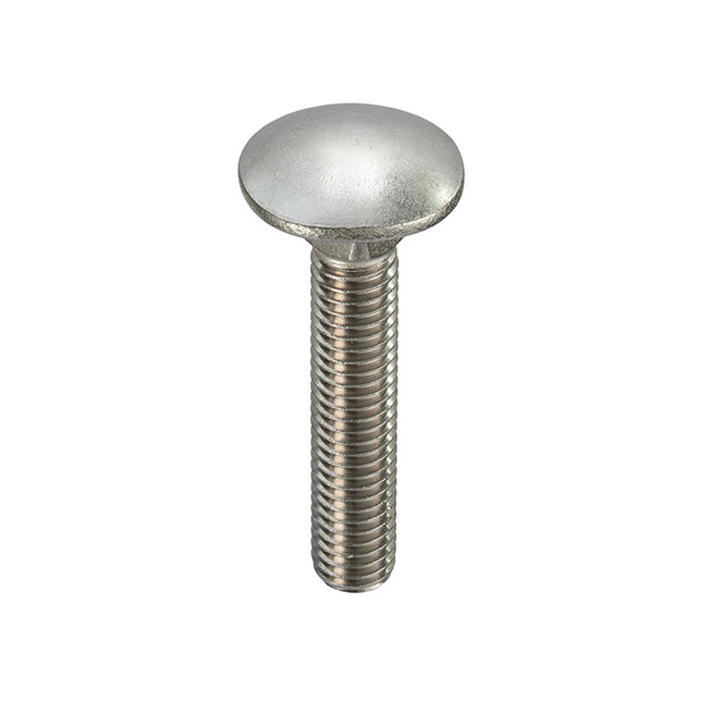Unifix A2-304 Stainless Steel Cup Square Hex Bolts DIN 603 - M8 x 50 (Box of 100)