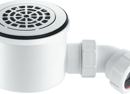 McAlpine ST90CPB-P-HP2 1½" 90mm Hi-Flow Shower Trap