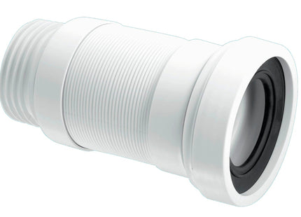 McAlpine WC-F26S 97-107mm Inlet x 3½"/90mm Outlet Flexible WC Connector