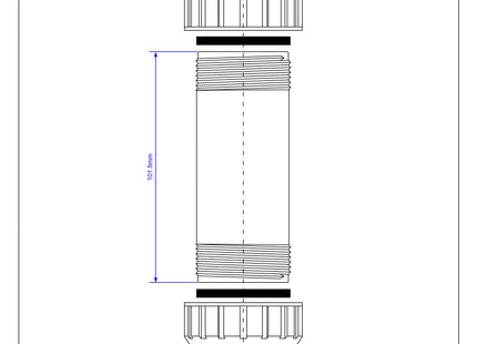 McAlpine S18L 1¼" Surefit Straight Connector