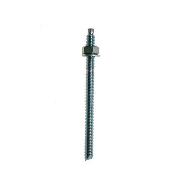 JCP Fixings J-Fix Studs Grade 5.8 Threaded Stud Bright Zinc Plated - M8 x 110 (Box of 10)