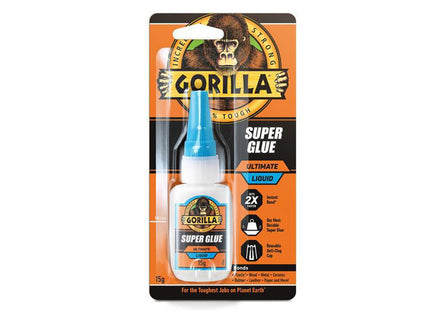 Gorilla Glue Gorilla Super Glue Ultimate 15G