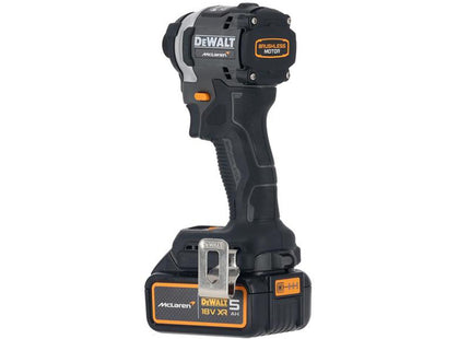 Dewalt Dcf85mp2t Mclaren F1 Xr Brushless 1/4In Impact Driver 18V 2 X 5.0Ah Li-Ion