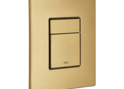 Grohe Skate Cosmo Flush Plate Brushed Cool Sun - 38732GN0 - Elegant Design